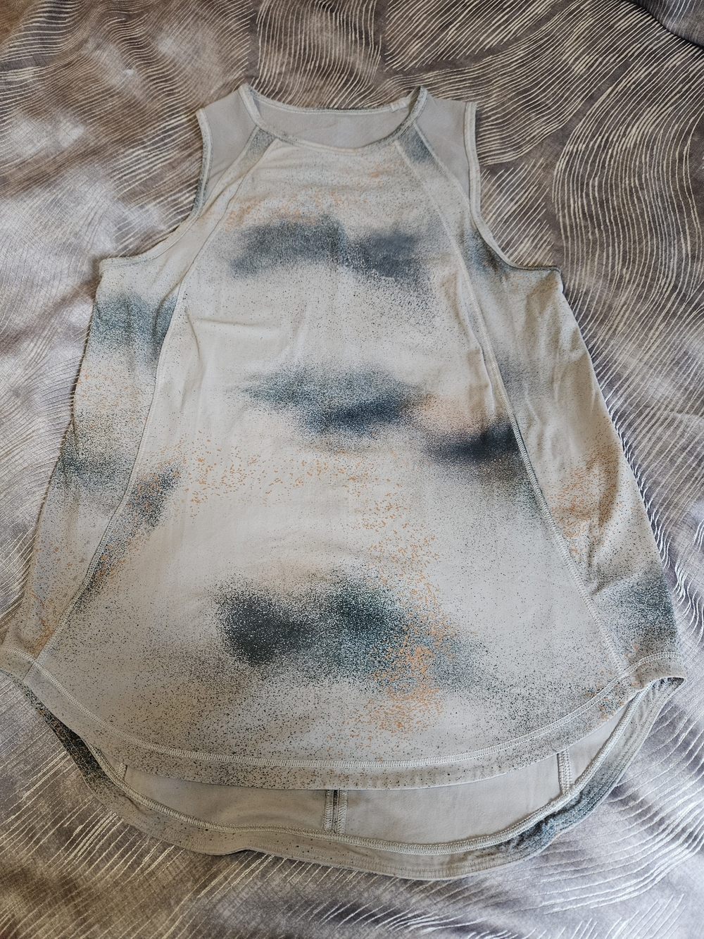 Lululemon Women’s Tank Top in Sage with Abstract Print